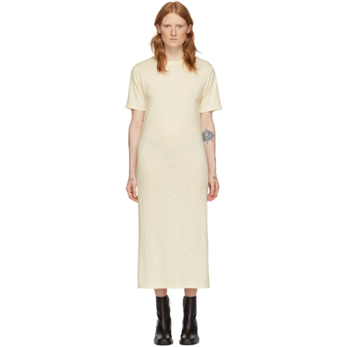 off white t shirt dress