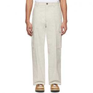 Acne Studios Beige Pellegrin Cargo Pants Acne Studios Beige Pellegrin Cargo Pants