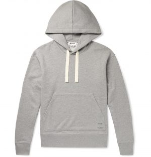 Acne Studios - Fellis Loopback Cotton-Jersey Hoodie - Men - Gray Acne Studios - Fellis Loopback Cotton-Jersey Hoodie - Men - Gray