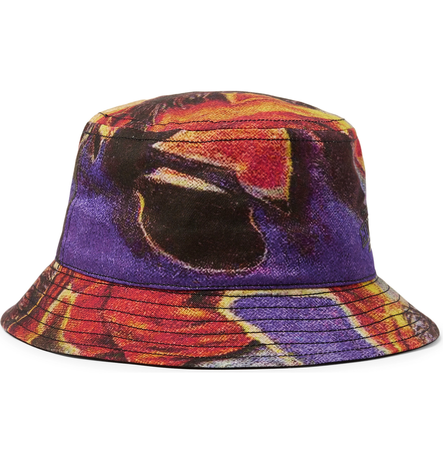 Acne Studios - Monster in My Pocket Printed Cotton-Twill Bucket Hat ...