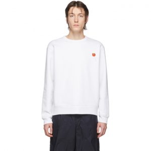 Acne Studios Off-White Fruit Patch Sweatshirt Acne Studios Off-White Fate Fruit Sweatshirt