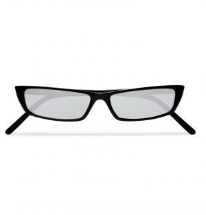 Acne Studios - Rectangle-Frame Acetate Mirrored Sunglasses - Men - Black Acne Studios - Rectangle-Frame Acetate Mirrored Sunglasses - Men - Black
