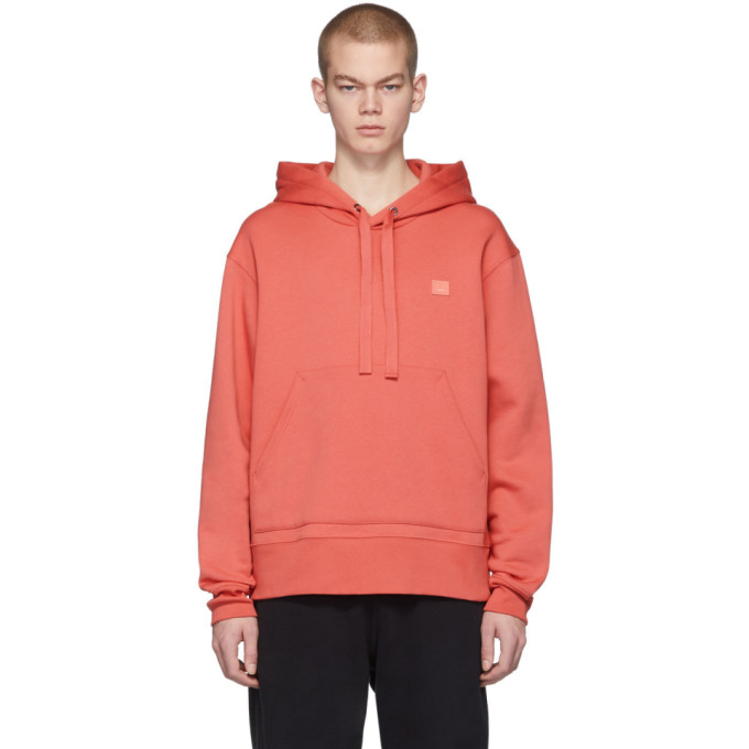 Acne Studios Red Ferris Face Hoodie | The Fashionisto