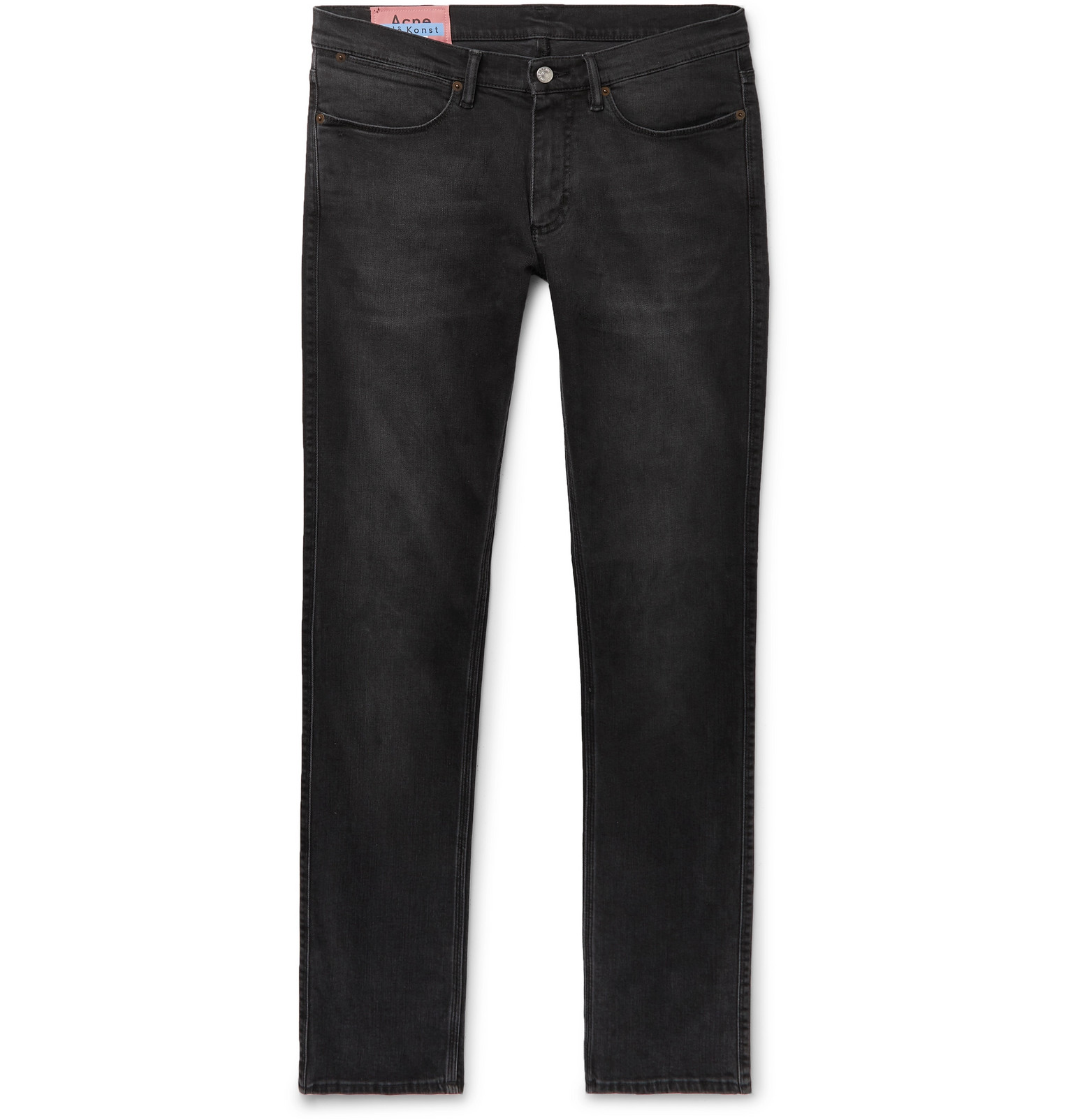 Acne Studios - Skinny-Fit Stretch-Denim Jeans - Men - Black | The ...