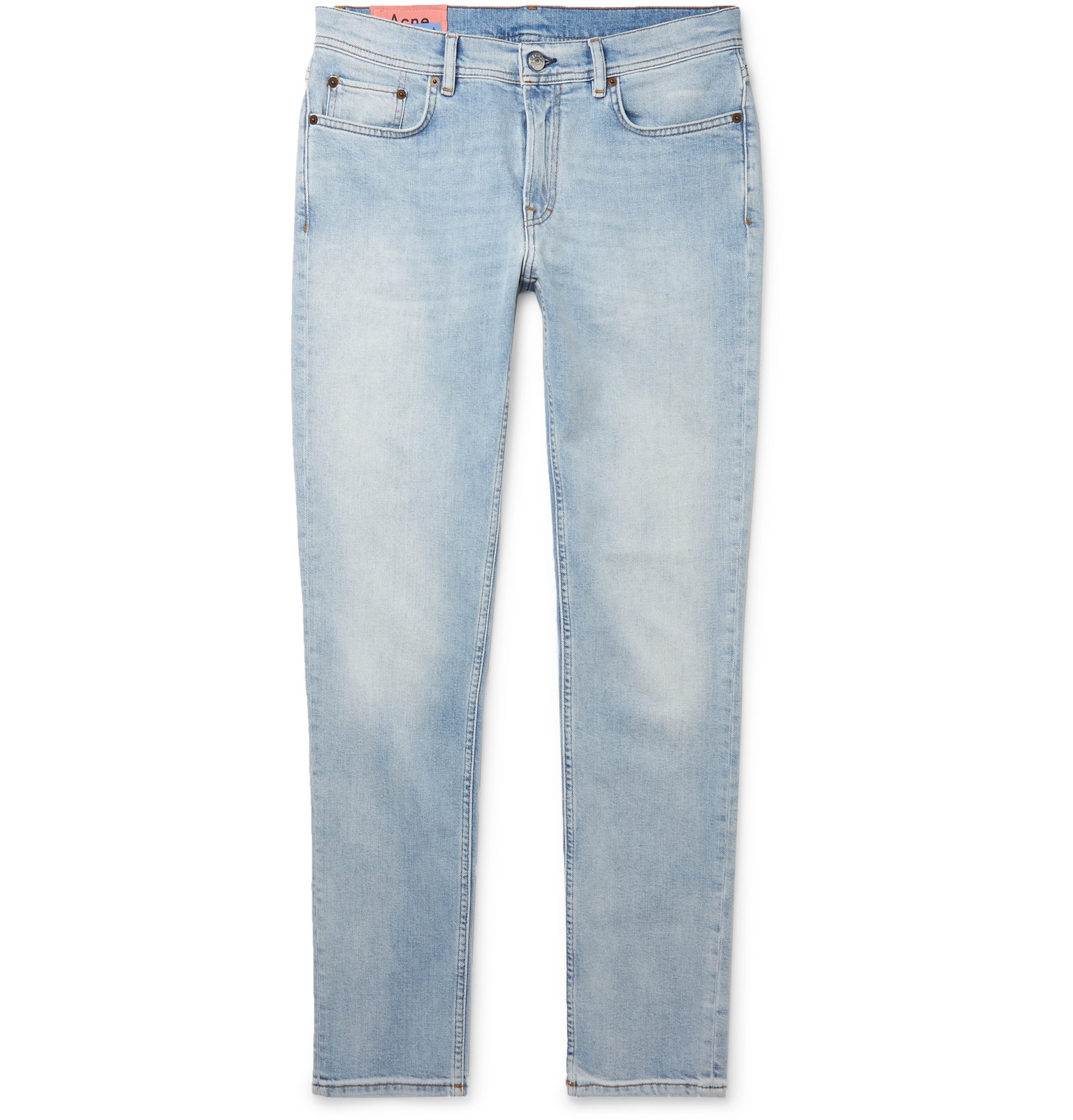 Acne Studios - Skinny-Fit Stretch-Denim Jeans - Men - Blue | The ...