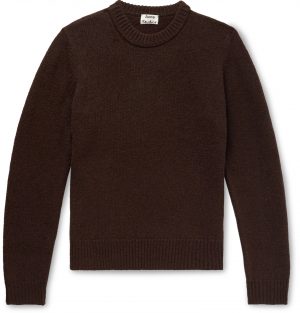 Acne Studios - Wool Sweater - Men - Brown Acne Studios - Wool Sweater - Men - Brown
