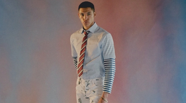 Mix Up: Allan Models Denim & Tailoring for Attitude