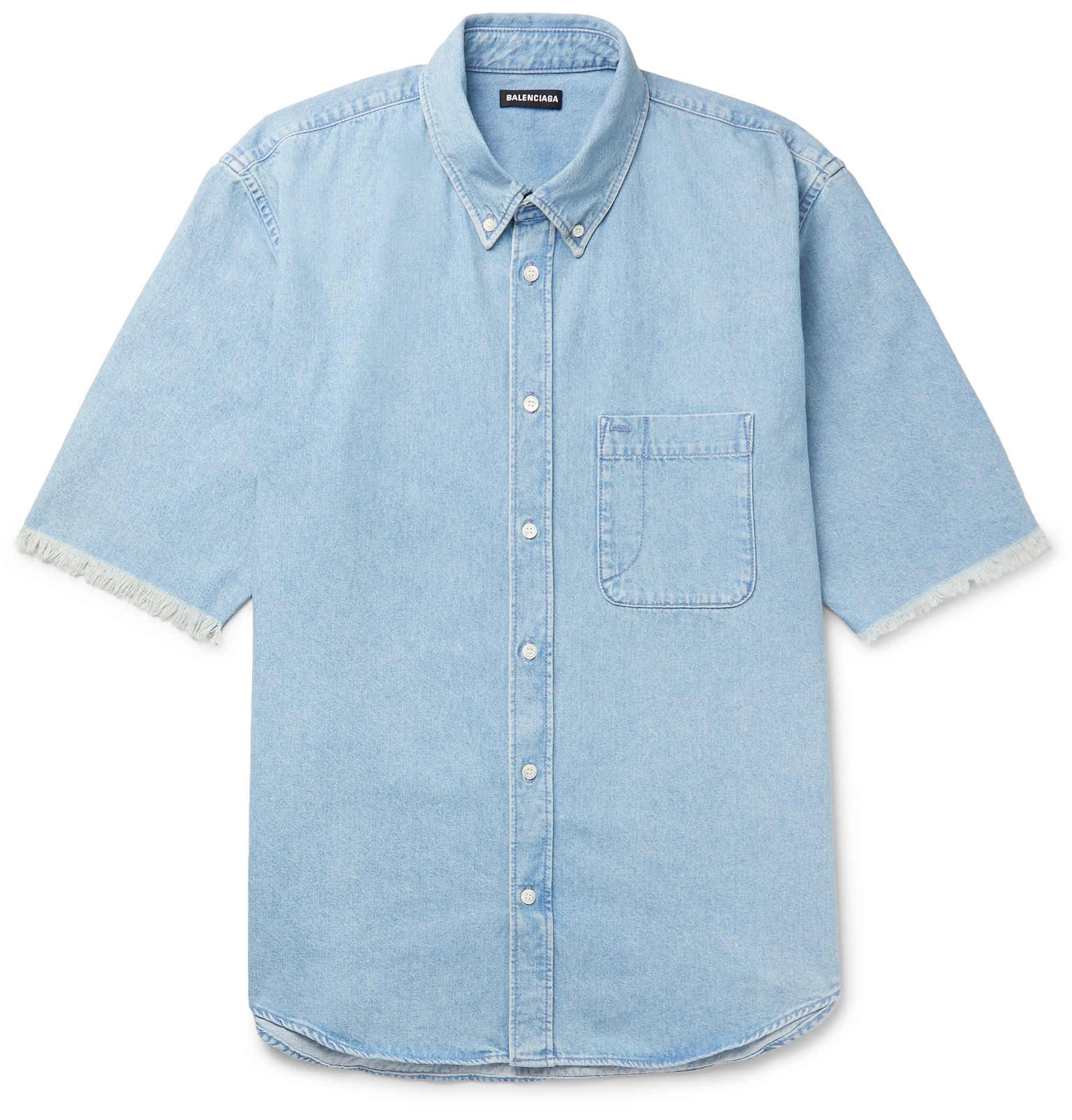 balenciaga jeans shirt