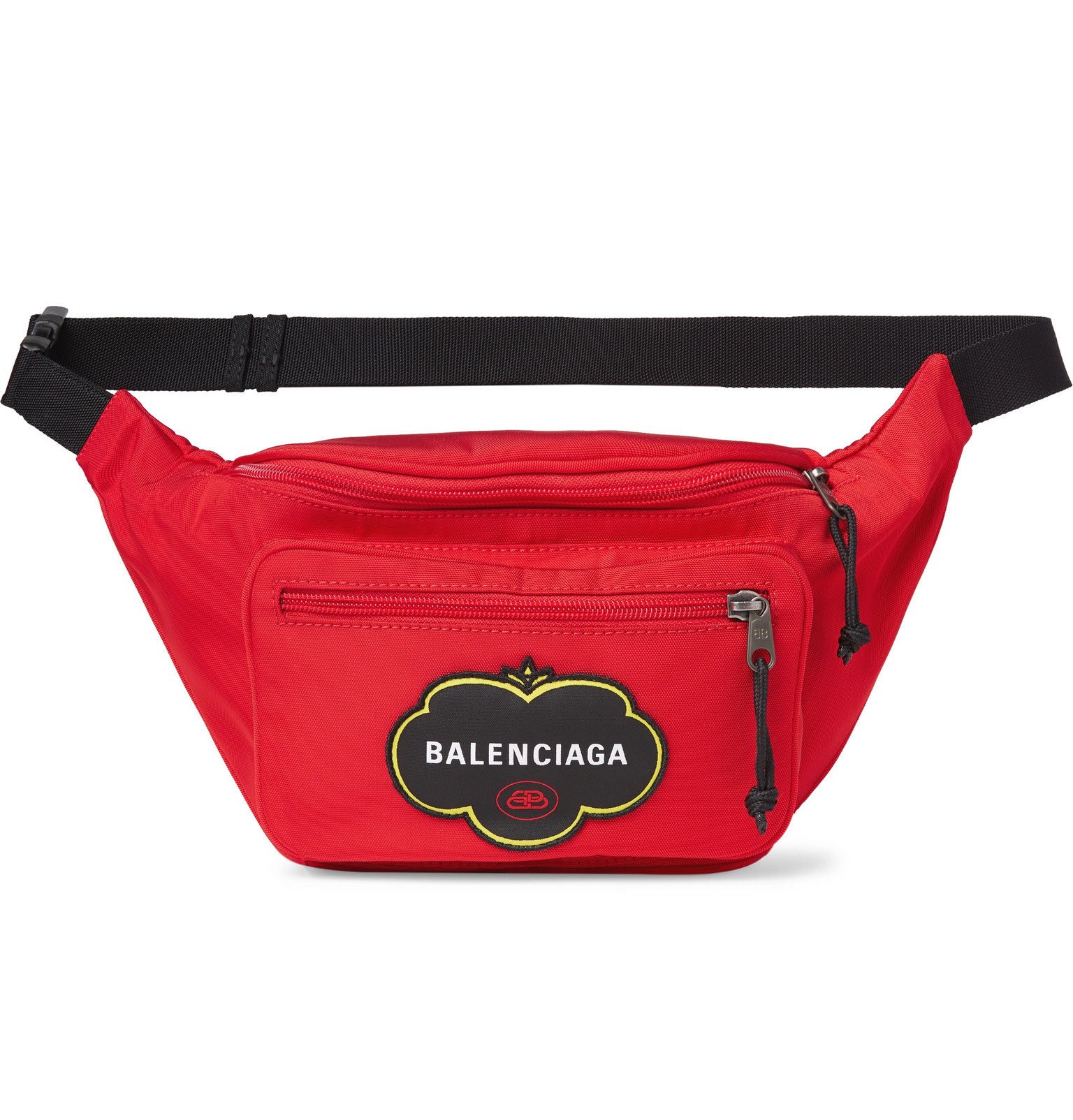 balenciaga fanny pack red
