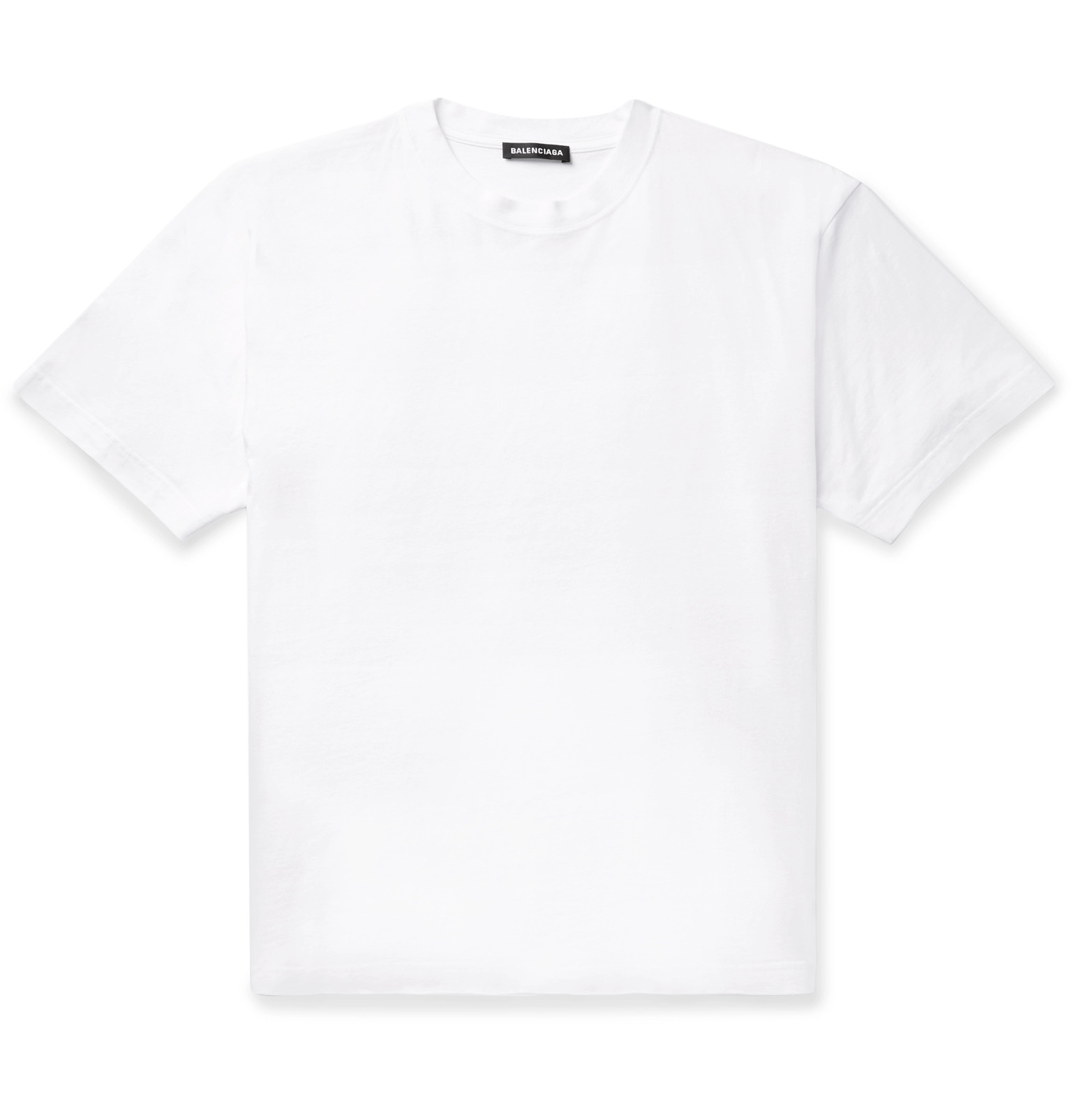 balenciaga men's logo shirt