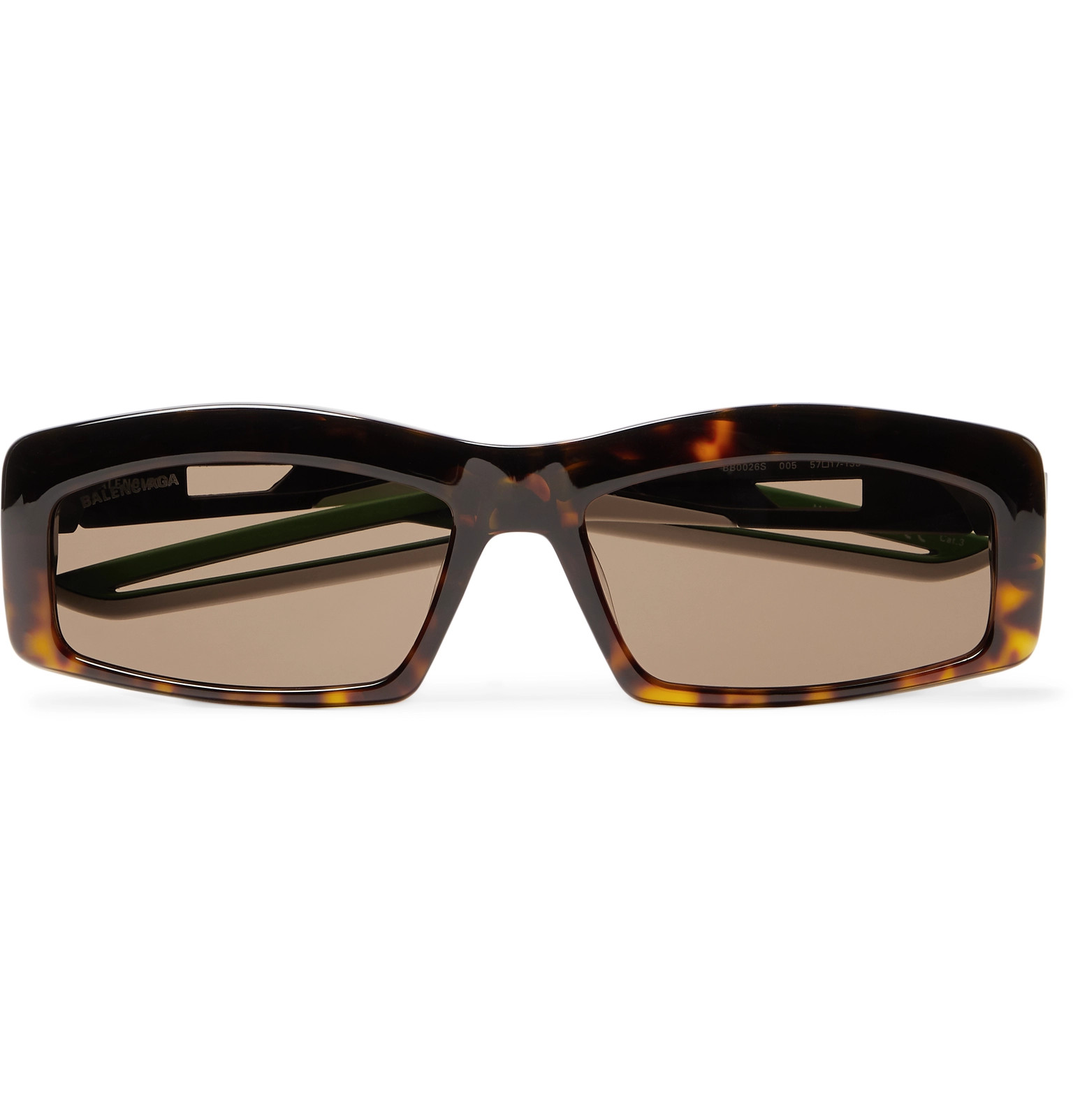 rectangle tortoiseshell sunglasses