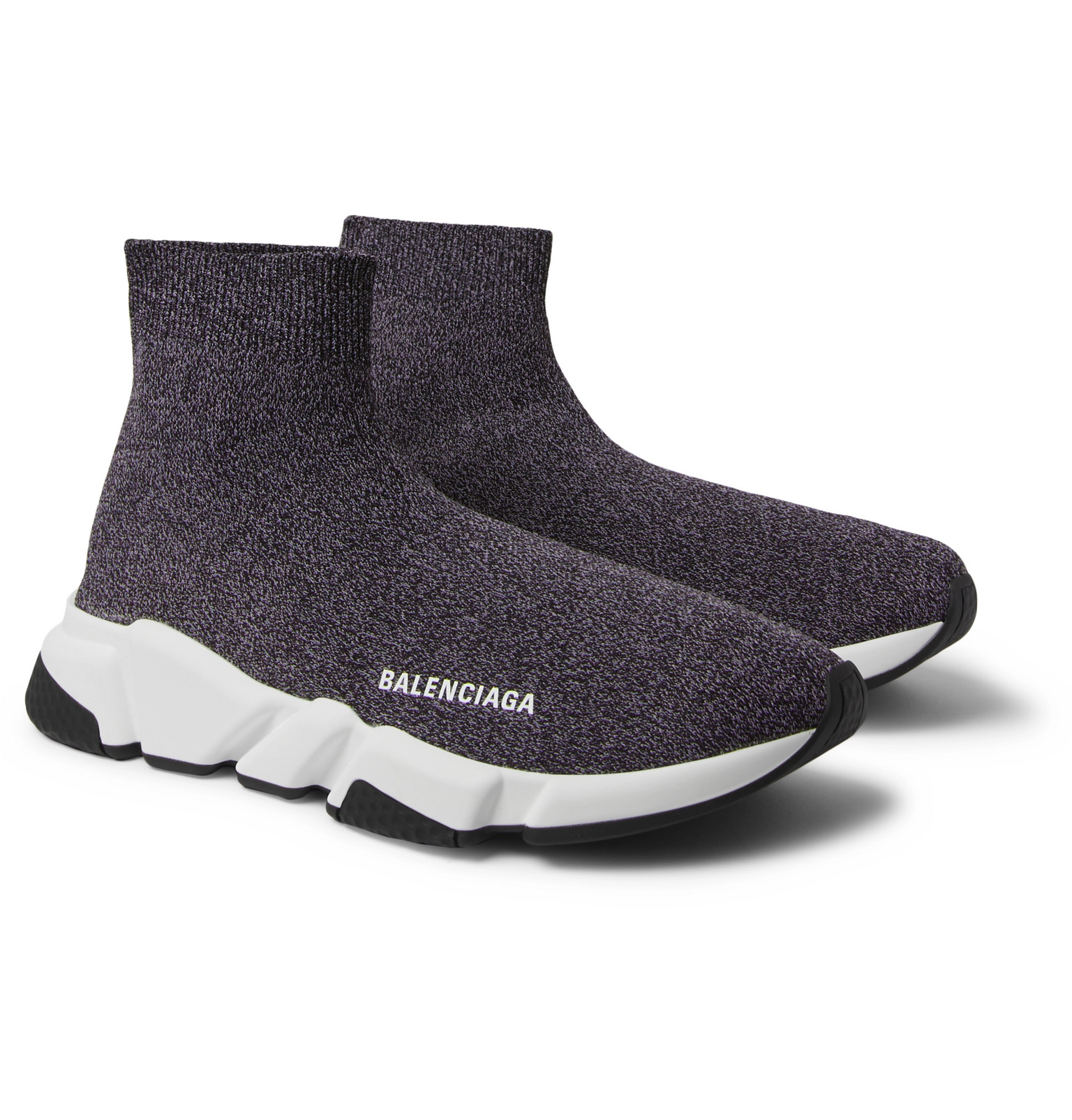 balenciaga speed sock stretch knit sneakers