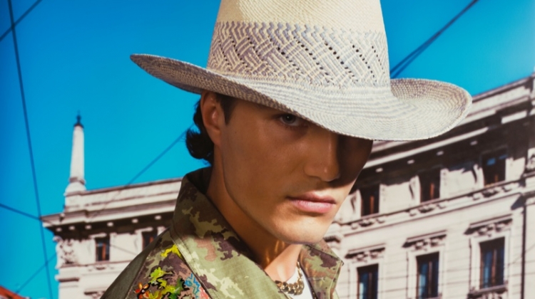 Ward Strootman stars in Borsalino's spring-summer 2020 campaign.