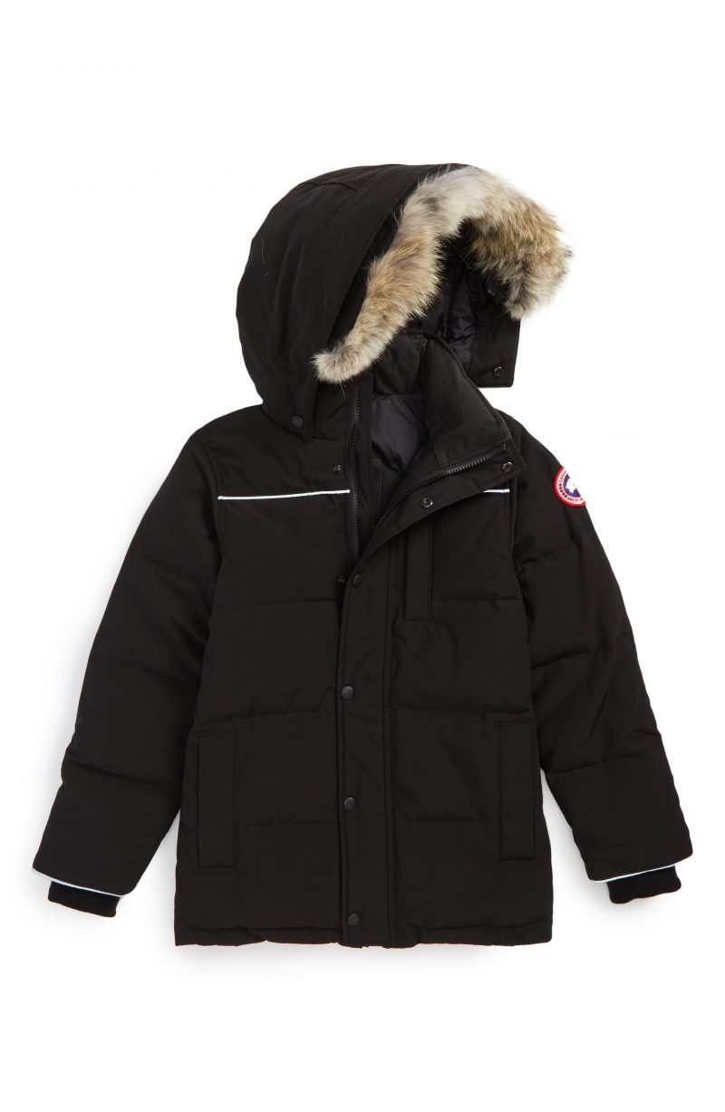 canada goose coyote fur jacket