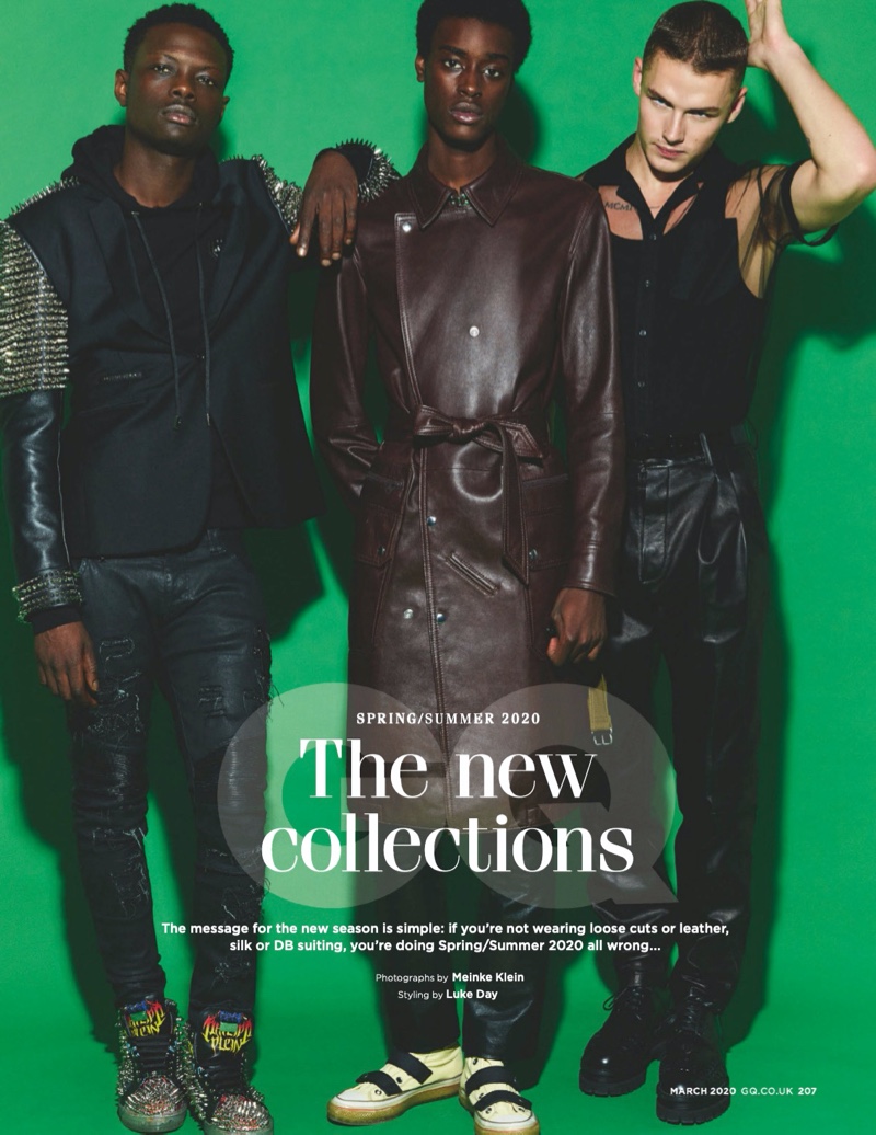 British GQ Spring 2020 Collections Editorial
