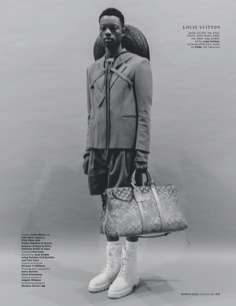 Louis Vuitton fashion editorial taken from the Spring 2020 issue