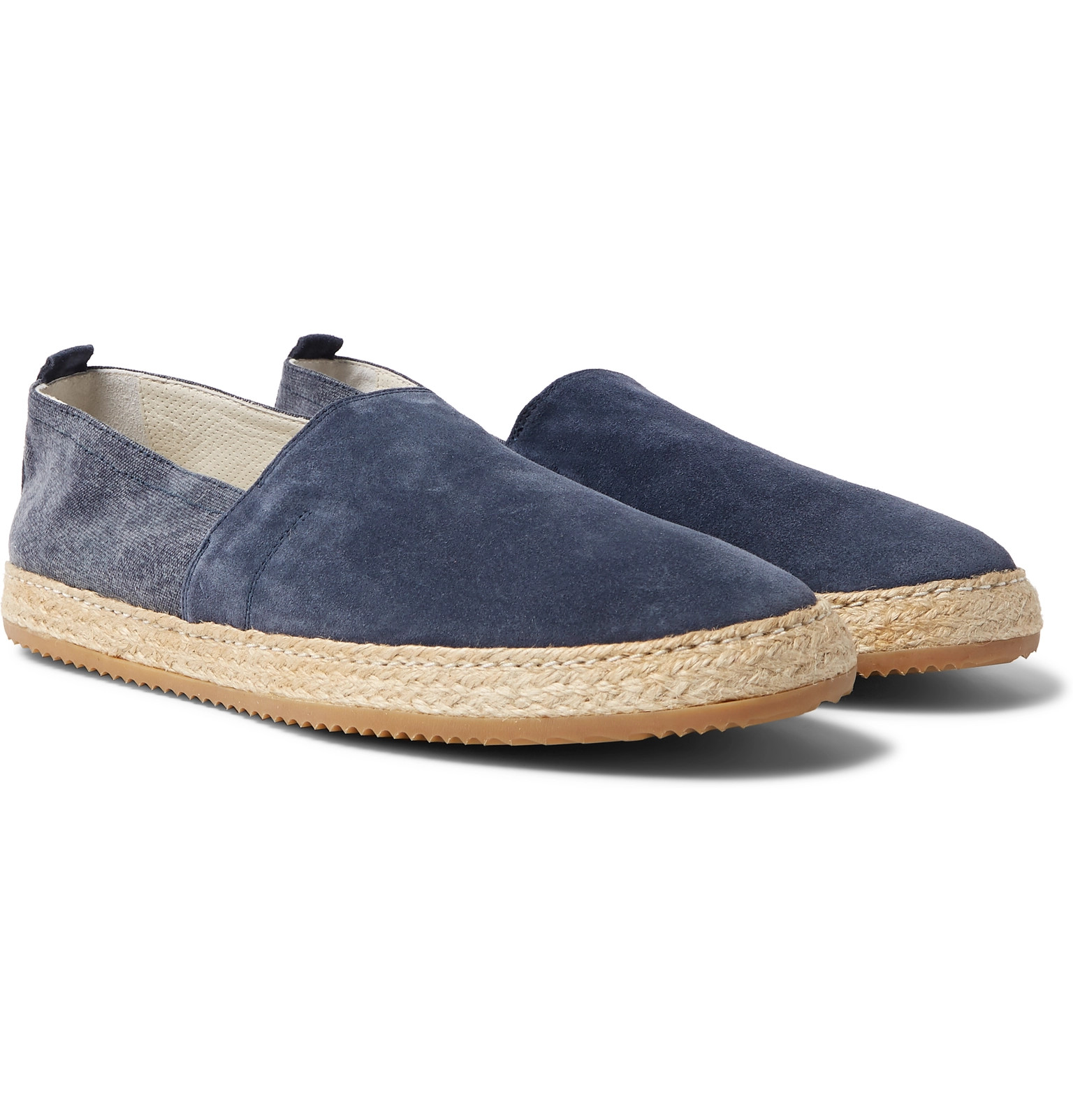 suede espadrilles mens