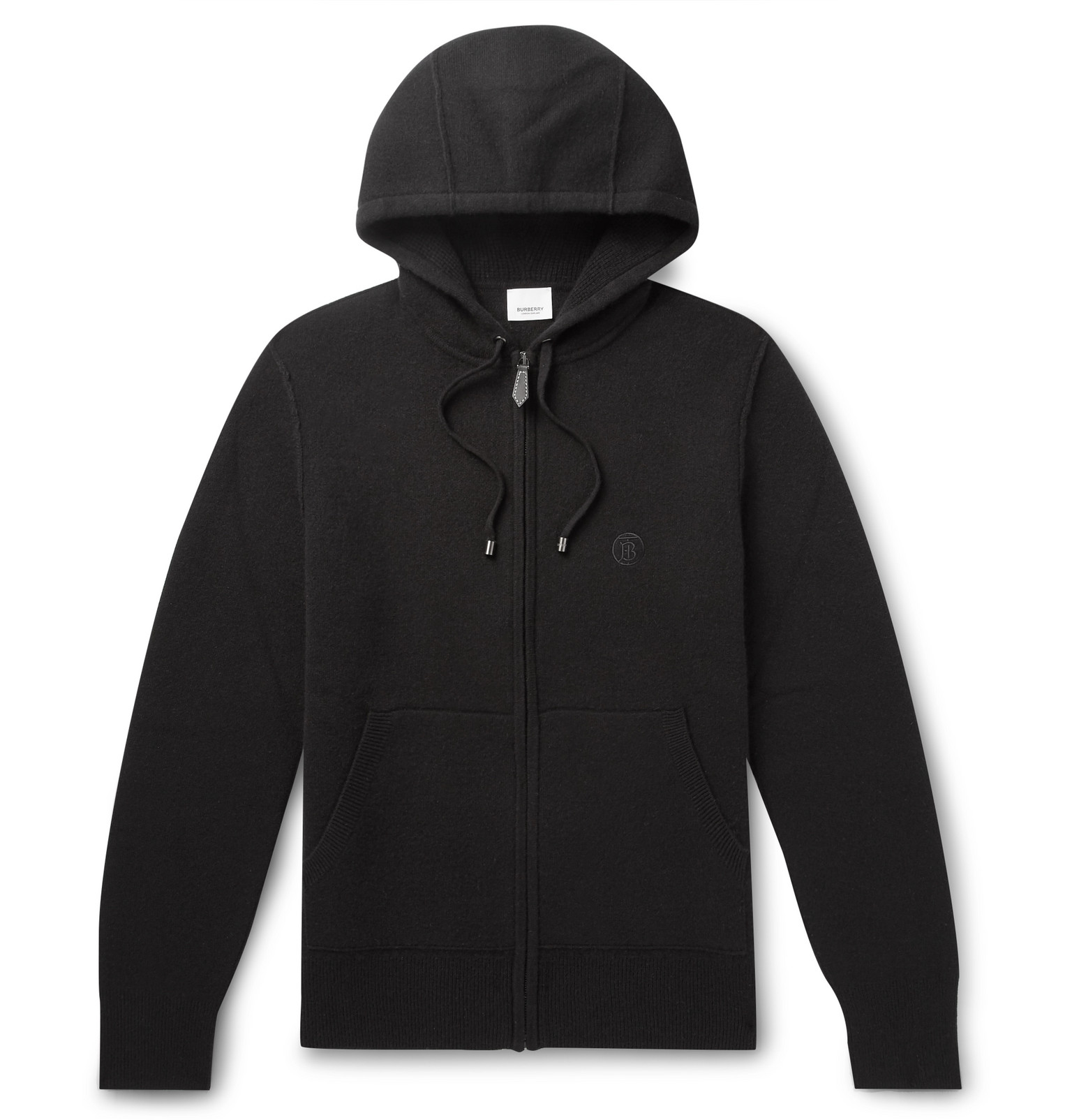 burberry black hoodie mens