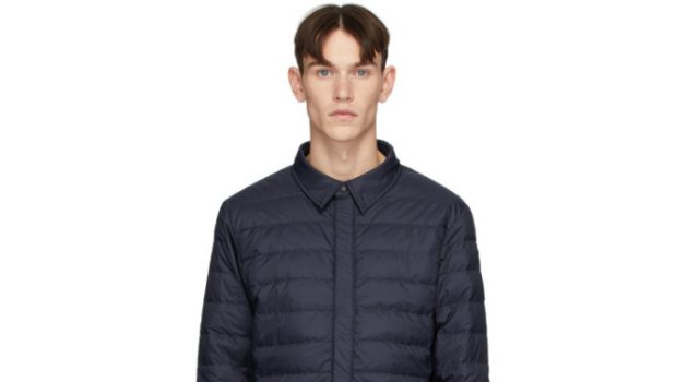 Canada Goose Navy Down Jackson Shirt Jacket Canada Goose Navy Down Jackson Shirt Jacket