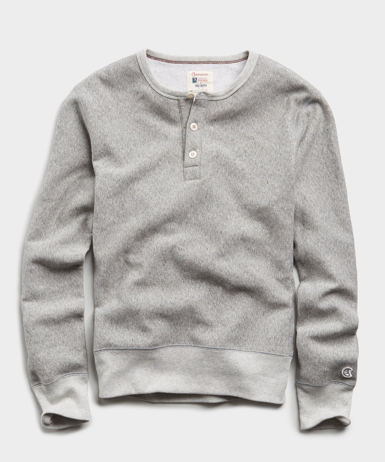 light grey champion sweatshirt