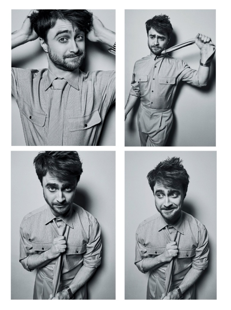 Safari-ready, Daniel Radcliffe rocks a Ralph Lauren look for the pages of Esquire México.