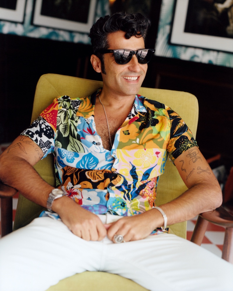 Diego Calvo fronts Desigual's spring-summer 2020 campaign.