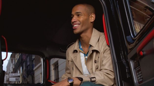 Sacha M'Baye Slips Into Dolce & Gabbana NS1 Sneakers All smiles, Sacha M'Baye wears Dolce & Gabbana.