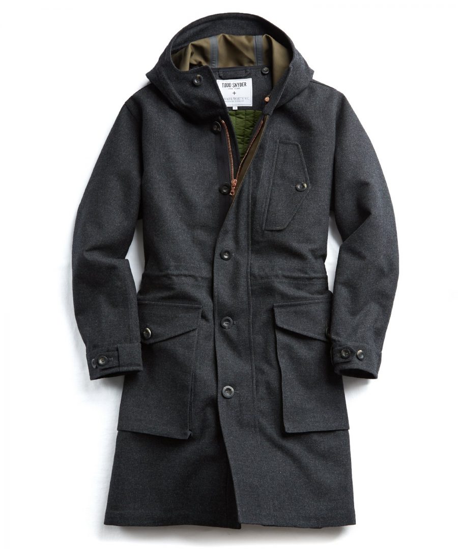 private white vc parka
