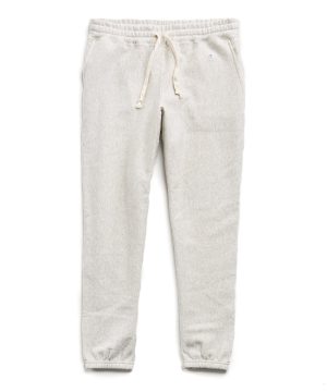 Fleece Classic Sweatpant in Eggshell Mix Fleece Classic Sweatpant in Eggshell Mix