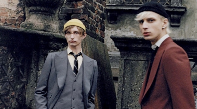 The Office: Krisztian, Zacharie & Declan Suit Up for GQ Italia The Office: Krisztian, Zacharie & Declan Suit Up for GQ Italia