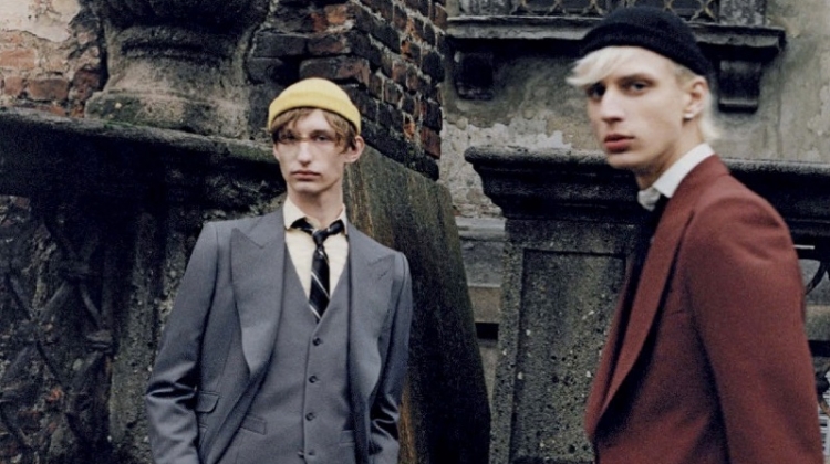 The Office: Krisztian, Zacharie & Declan Suit Up for GQ Italia