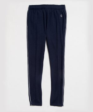 Italian Wool Herringbone Sweatpant in Navy Italian Wool Herringbone Sweatpant in Navy
