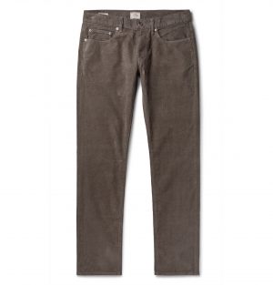 J.Crew - 484 Slim-Fit Stretch-Cotton Corduroy Trousers - Men - Gray J.Crew - 484 Slim-Fit Stretch-Cotton Corduroy Trousers - Men - Gray