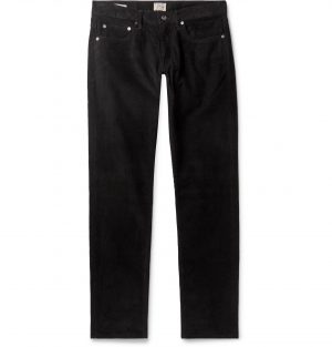 J.Crew - Black 484 Slim-Fit Stretch-Cotton Corduroy Trousers - Men - Black J.Crew - Black 484 Slim-Fit Stretch-Cotton Corduroy Trousers - Men - Black