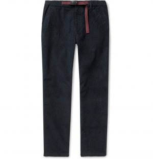 J.Crew - Slim-Fit Belted Stretch-Cotton Corduroy Trousers - Men - Blue J.Crew - Slim-Fit Belted Stretch-Cotton Corduroy Trousers - Men - Blue