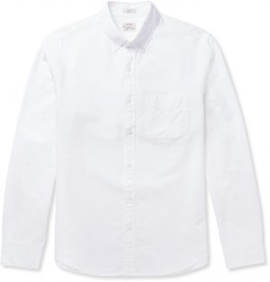 J.Crew - Slim-Fit Button-Down Collar Cotton Oxford Shirt - Men - White J.Crew - Slim-Fit Button-Down Collar Cotton Oxford Shirt - Men - White