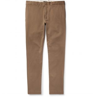 J.Crew - Stretch-Cotton Twill Chinos - Men - Brown J.Crew - Stretch-Cotton Twill Chinos - Men - Brown