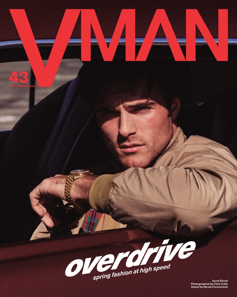 Jacob Elordi covers issue 43 of VMAN. He sports a Baracuta jacket for the cover photo. » Jacob Elordi Covers VMAN, Talks 'Euphoria' & 'Deep Water' Jacob Elordi covers issue 43 of VMAN. He sports a Baracuta jacket for the cover photo.