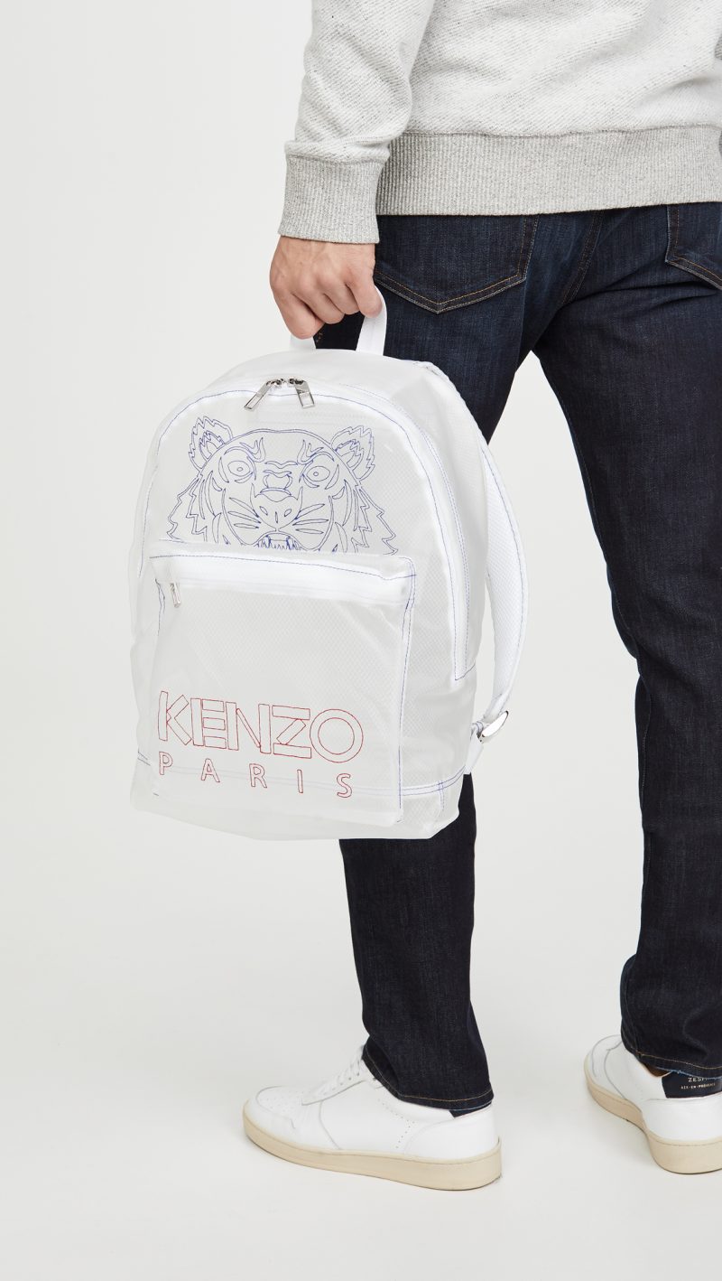 Kenzo Kampus See Through Backpack