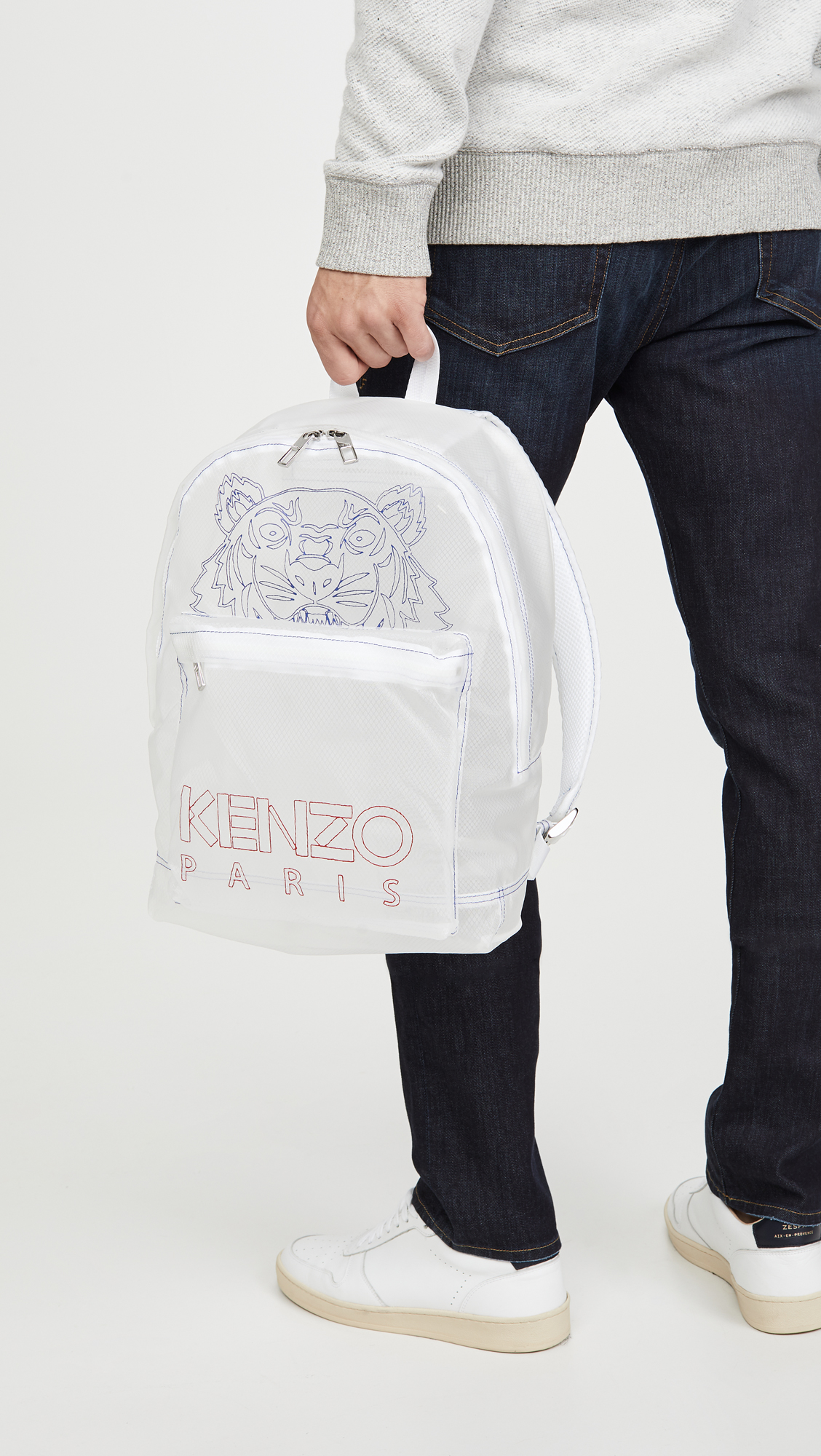 kenzo clear bag