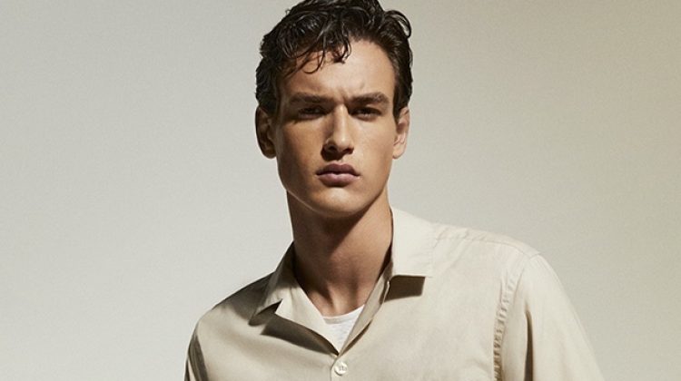 Jegor Models Chic Looks for Liu Jo Uomo Spring ’20 Campaign