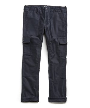 Made in New York Japanese Cotton Camp Cargo in Navy Made in New York Japanese Cotton Camp Cargo in Navy