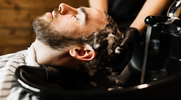 Tools & Equipment Required to Start a Successful Hairdressing Business Man Getting Hair Washed