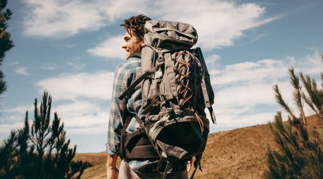 Taking a Look at Today's Top Products for Men Available Online Man Hiking with Backpack