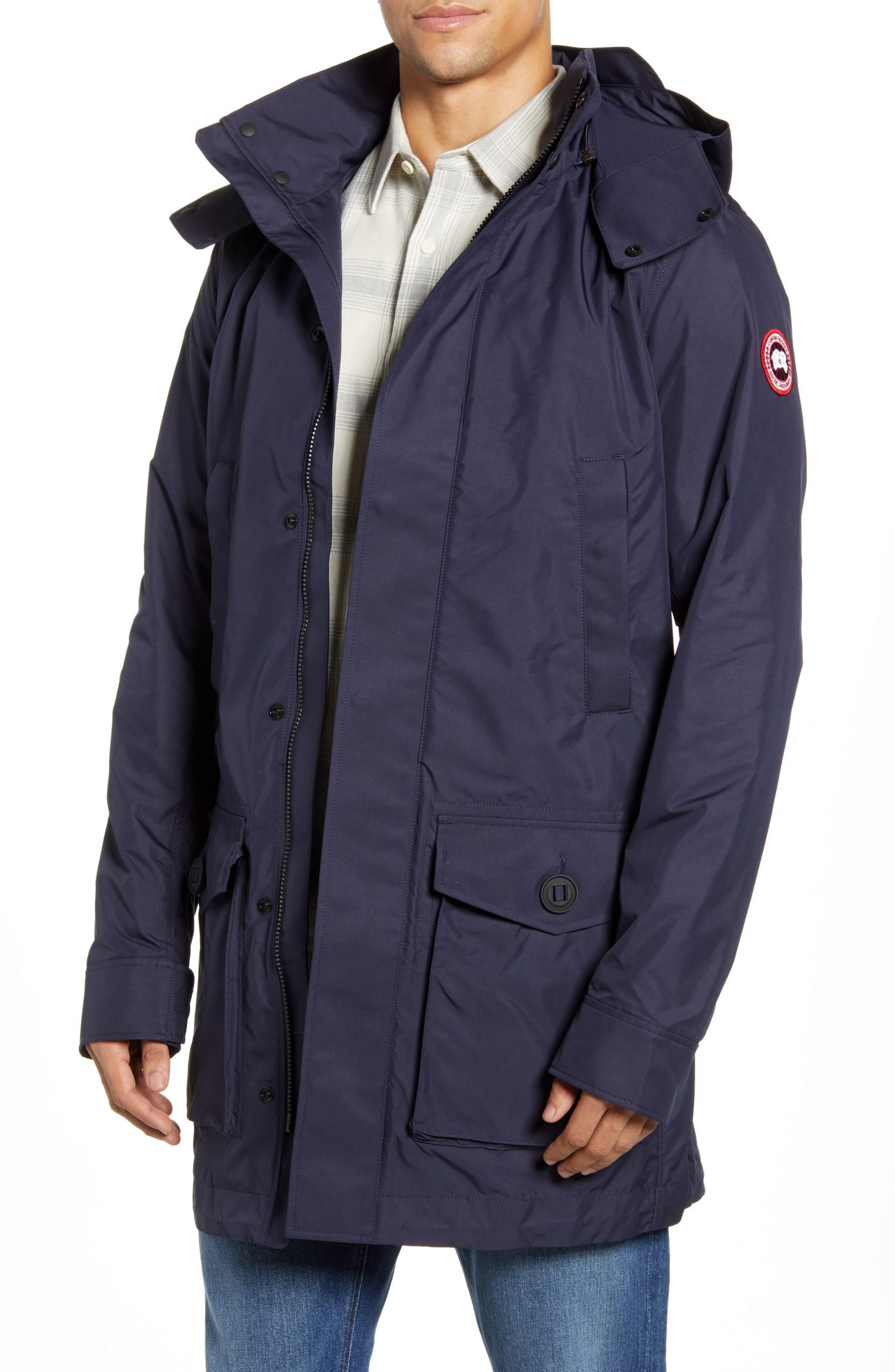 canada goose jacket with hood