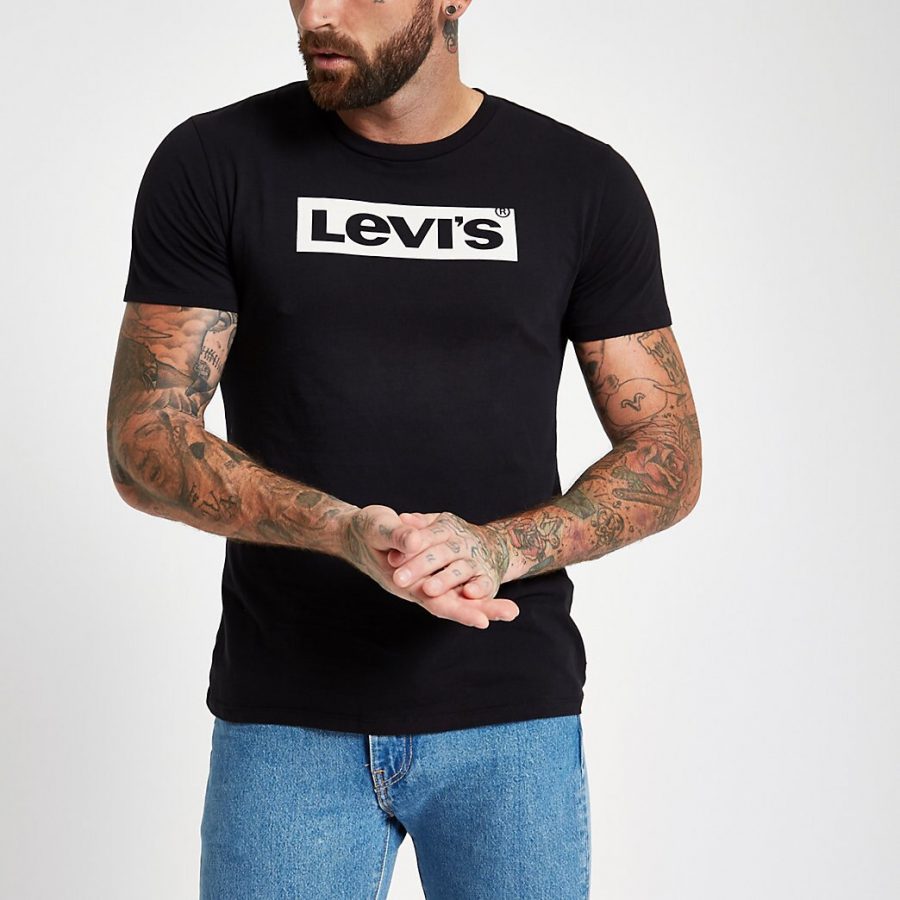 levis black chinos