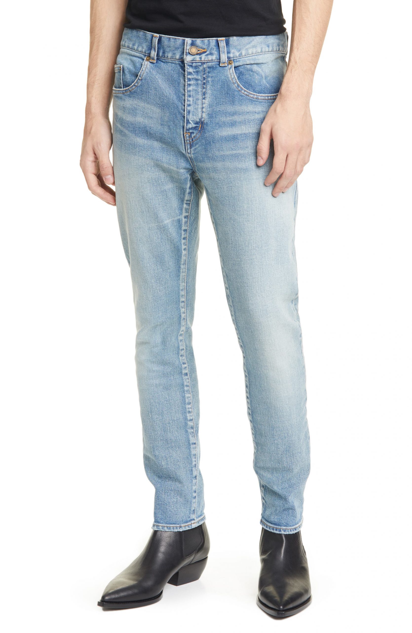 Men's Saint Laurent Skinny Jeans, Size 