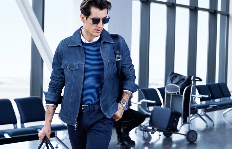 Austin Augie stars in Michael Kors' spring-summer 2020 campaign.