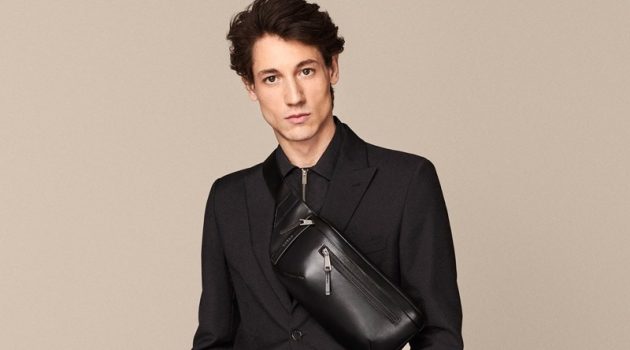 Nicolas Ripoll Stars in Furla Spring '20 Campaign Front and center, Nicolas Ripoll models a technical belt bag for Furla's spring-summer 2020 campaign.