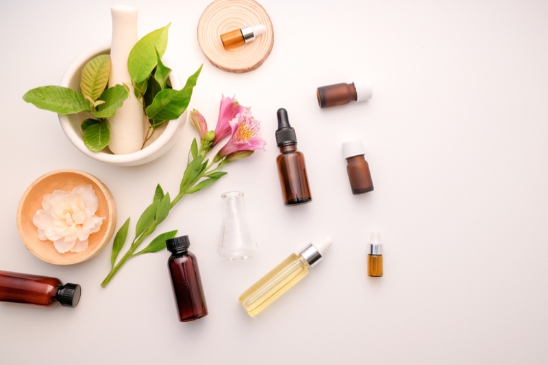 Oil Beauty Aromatherapy Concept